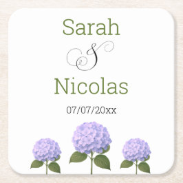 Porta-copo De Papel Quadrado Portas copos de casamento personalizadas minimalis