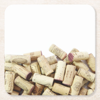 Porta-copo De Papel Quadrado Portas copos de Cortiça de Vinho