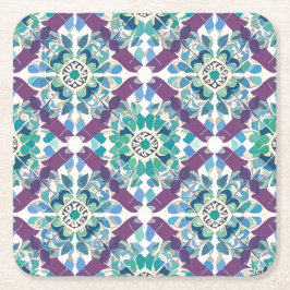 Porta-copo De Papel Quadrado Portas copos de Natal