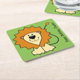 Porta-copo De Papel Quadrado Portas copos de papel de texto personalizado com i