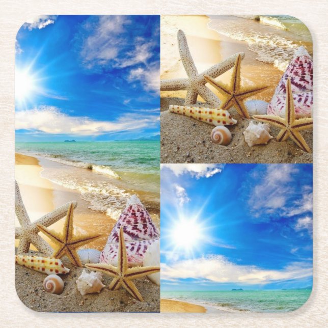 Porta-copo De Papel Quadrado Portas copos de papel para conchas (Frente)