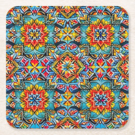 Porta-copo De Papel Quadrado Portas copos Funky