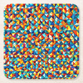 Porta-copo De Papel Quadrado Portas copos Funky