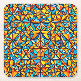 Porta-copo De Papel Quadrado Portas copos Funky