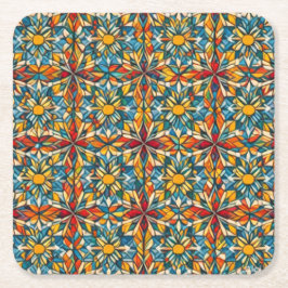 Porta-copo De Papel Quadrado Portas copos Funky