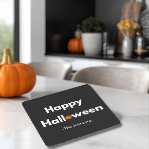 Porta-copo De Papel Quadrado Portas copos modernas de Halloween - Personalizada