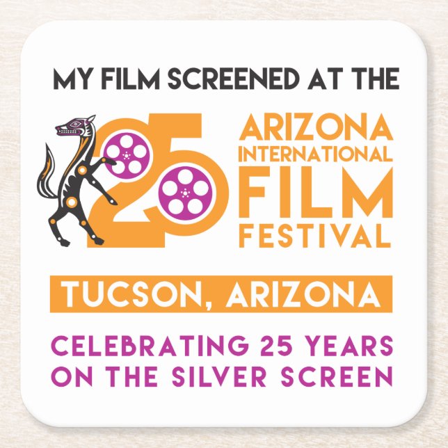 Porta-copo De Papel Quadrado Portas copos pessoais da bebida (Frente)