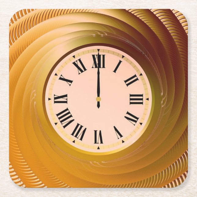 Porta-copo De Papel Quadrado Portas copos quadradas feitas sob encomenda (Frente)