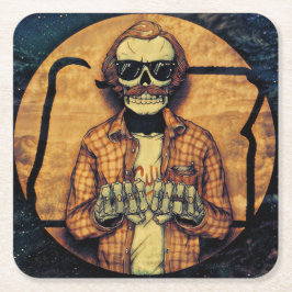 Porta-copo De Papel Quadrado Portland Hands Tatts