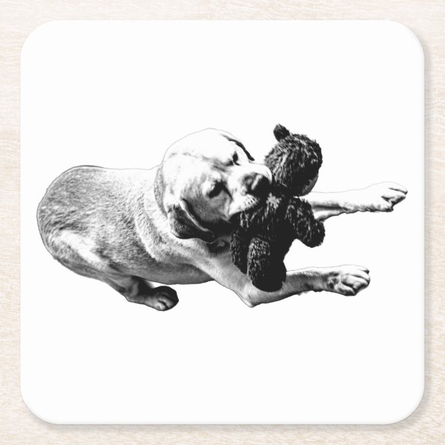 Porta-copo De Papel Quadrado Prêmio Grip (Frente)