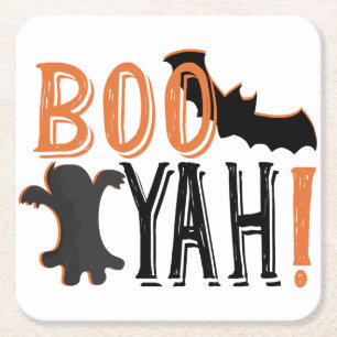 Porta-copo De Papel Quadrado presentes de halloween fofo booyah