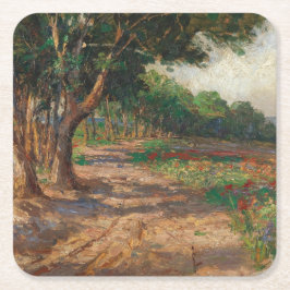 Porta-copo De Papel Quadrado Promenade em Euxinograd com revestimento de Elm