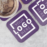 Porta-copo De Papel Quadrado Promocional personalizado Logotipo comercial Roxo<br><div class="desc">Personalize facilmente esta porta copos com o logotipo da sua empresa ou imagem personalizada. Você pode alterar a cor de fundo para corresponder ao seu logotipo ou às cores corporativas. As portas copos personalizadas de promocional com o logotipo da sua empresa são excelentes para eventos de janto corporativo ou qualquer...</div>