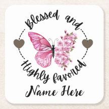 Psalm 88:4 Abençoada Borboleta Personalizada Altam