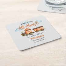 Qualquer Festa de Aniversário Adorável do Comboio