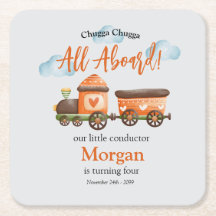 Qualquer Festa de Aniversário Adorável do Comboio