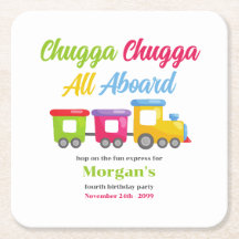 Qualquer trem colorido Festa de aniversário de Chu