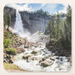 Porta-copo De Papel Quadrado Quedas de Nevada