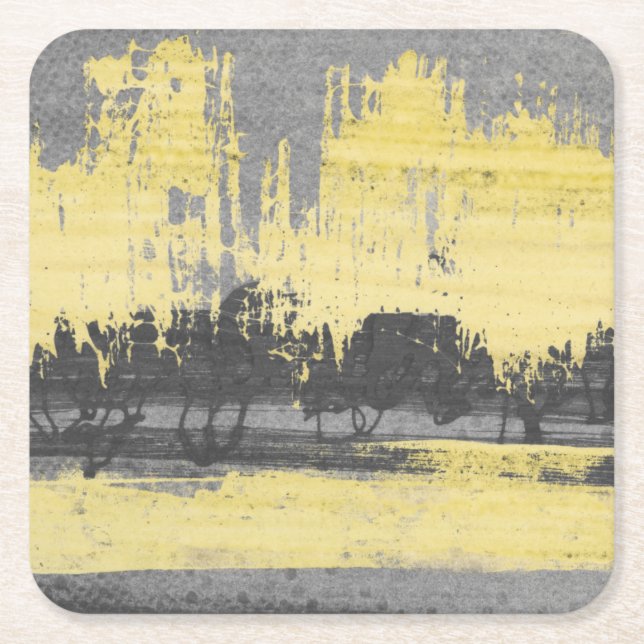 Porta-copo De Papel Quadrado Radar II (Frente)