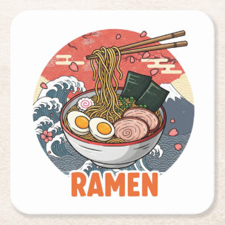 Porta-copo De Papel Quadrado Ramen