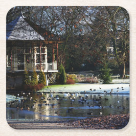 Porta-copo De Papel Quadrado Rams Woerthe Tea House