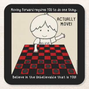 Porta-copo De Papel Quadrado Realmente Mover