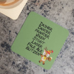 Porta-copo De Papel Quadrado Rebelde Feriada Beer Beer Beer Beer Bebe Um Natal<br><div class="desc">Este design foi criado através da arte digital. Pode ser personalizado clicando no botão personalizar e alterando a cor, adicionando um nome, iniciais ou as suas palavras favoritas. Entre em contato comigo em colorflowcreations@gmail.com se você quiser usar este design em outro produto. Compre minha pintura de acrílico abstrato original para...</div>
