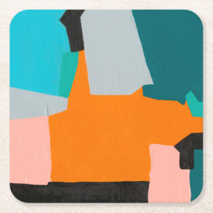 Porta-copo De Papel Quadrado Reunificação