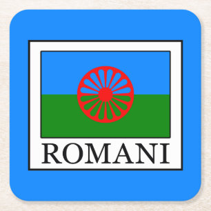 Porta-copo De Papel Quadrado Romani