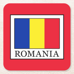 Porta-copo De Papel Quadrado Romênia