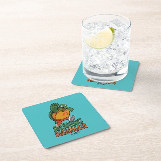 Porta-copo De Papel Quadrado ROS 2 Dashing Diademata (Insitu)