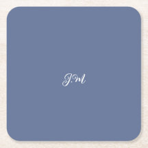 Roxo pastel azul cor sólida tendência nome inicial