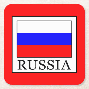 Porta-copo De Papel Quadrado Rússia