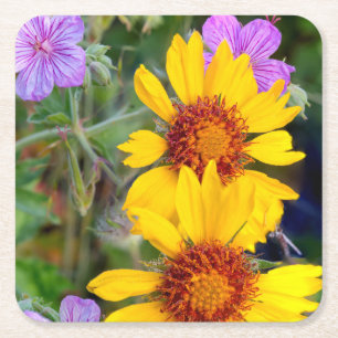 Porta-copo De Papel Quadrado Saco de olhos castanhos e vareta