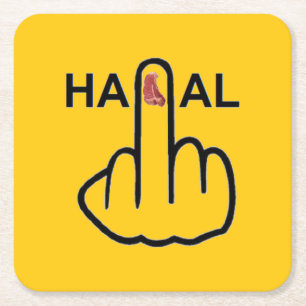 Porta-copo De Papel Quadrado Sacudir Halal da porta copos