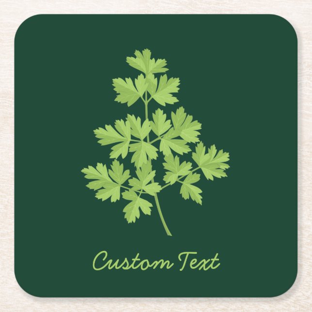 Porta-copo De Papel Quadrado Salsa (Frente)