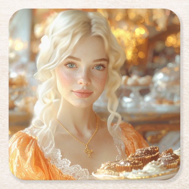 PORTA-COPO DE PAPEL QUADRADO SALZBURG - LOVE FROM AUSTRIA (Frente)