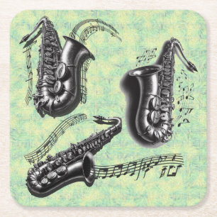 Porta-copo De Papel Quadrado Sax