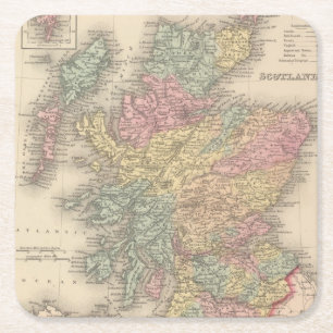 Porta-copo De Papel Quadrado Scotland 6