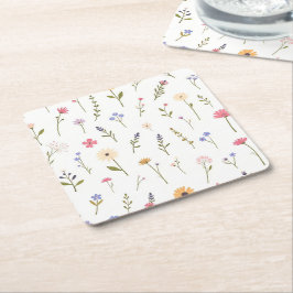Porta-copo De Papel Quadrado Selvas Sussurrantes