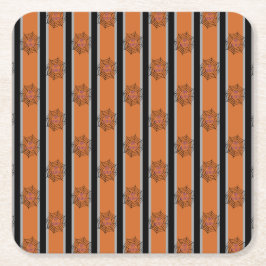 Porta-copo De Papel Quadrado Semanas de Aranha do Halloween, divertido e Rico