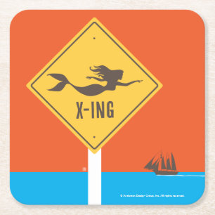 Porta-copo De Papel Quadrado Sereia X-ing