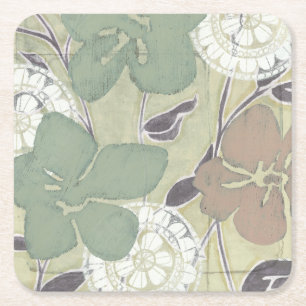 Porta-copo De Papel Quadrado Serene Pastels II