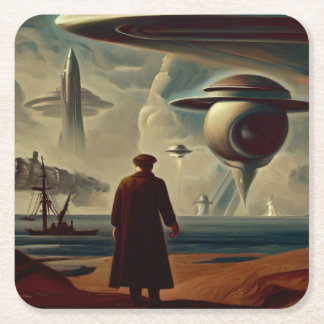 Porta-copo De Papel Quadrado SF Mestrados dinamarqueses 1