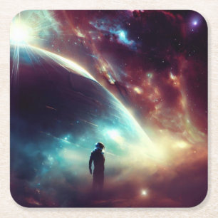 Porta-copo De Papel Quadrado SF - Ópera Espacial 4