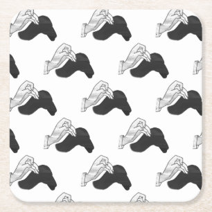 Porta-copo De Papel Quadrado Silhouette Camel manual