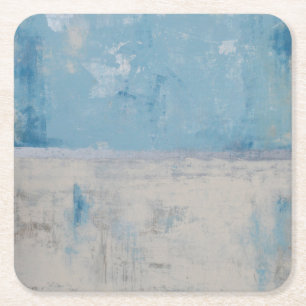 Porta-copo De Papel Quadrado Silver Aura