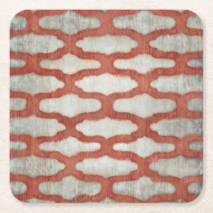 Porta-copo De Papel Quadrado Simetria de Espectro VI