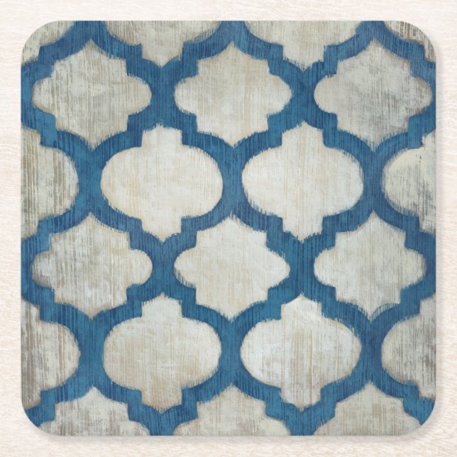 Porta-copo De Papel Quadrado Simetria do Espectro II (Frente)