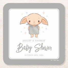 Porta-copo De Papel Quadrado Simple Harry Potter - Dobby Baby Shower